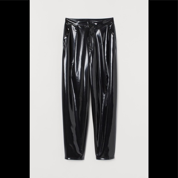 BNWT H&M Patent Pants - Picture 2 of 4